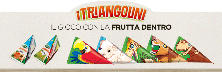 I Triangolini - Il gioco con la frutta dentro