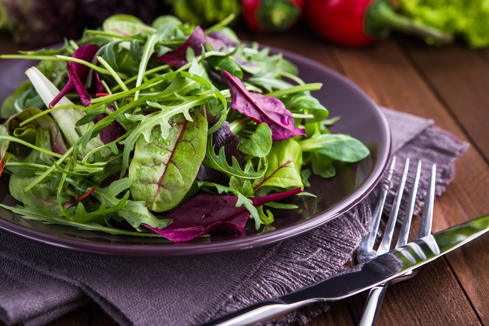 5 tipi di insalata per comporre la misticanza