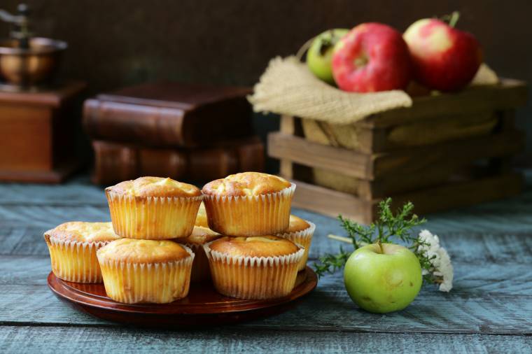 La merenda per la scuola: muffin alle mele