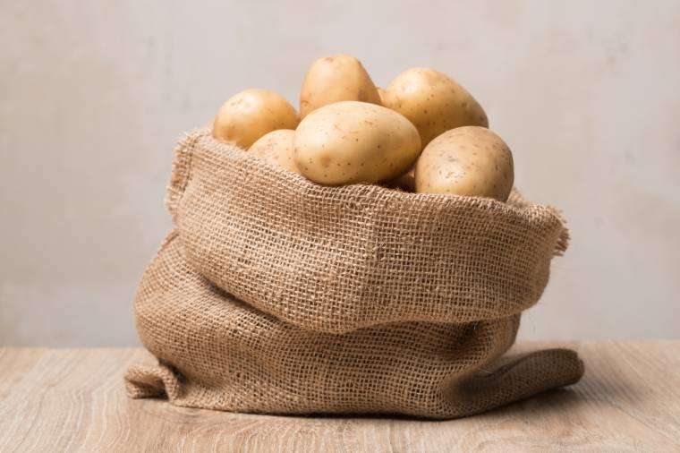 Le patate comuni sono di stagione a fine estate